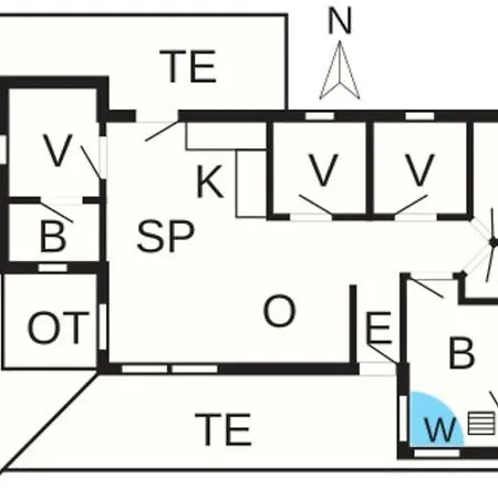 Nyaraló 5 Star In Lokken Trudslev